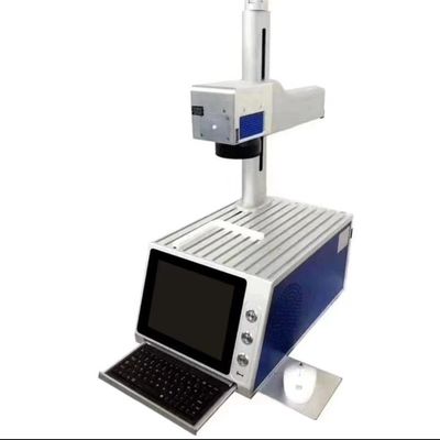 20W 30W携帯用繊維レーザー機械1064nm 10000mm/S卓上