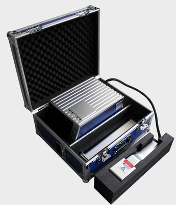 Maxphotonics移動式レーザーの印は100khzサーボ モーター1064nmを機械で造る