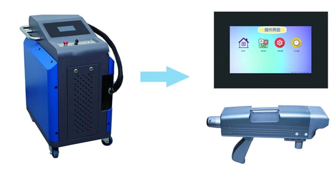 200W 10m空冷レーザーの表面のクリーニング機械