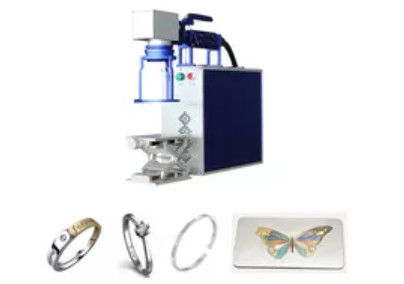 Mopa色の金属50W 3d繊維レーザーの印機械