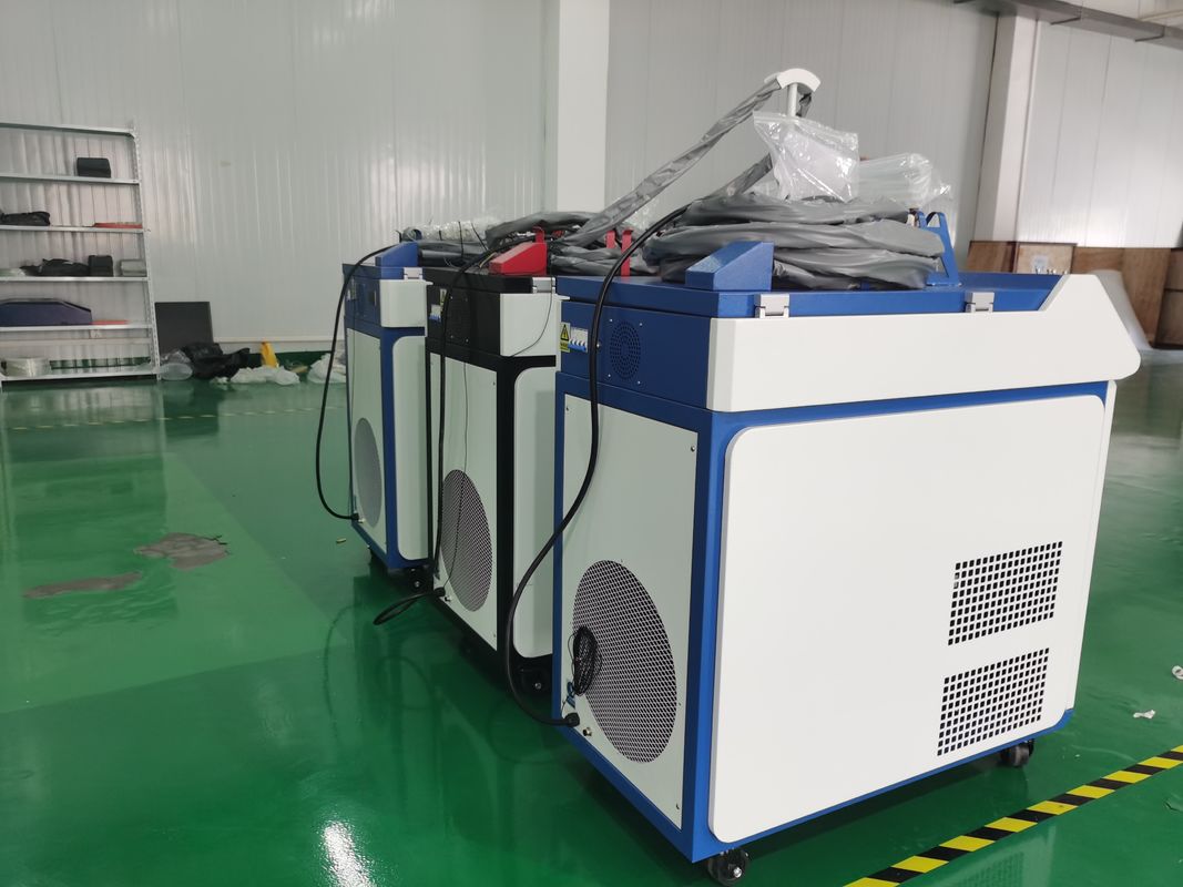 1000W 1080nm手持ち型レーザーの溶接工繊維のレーザ溶接装置の二重振子