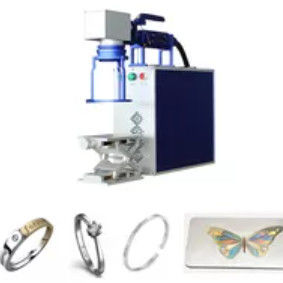 Mopa色の金属50W 3d繊維レーザーの印機械